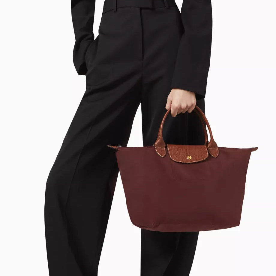 Long Champ Le Pliage Medium | Burgundy