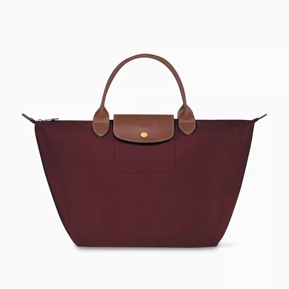 Long Champ Le Pliage Medium | Burgundy