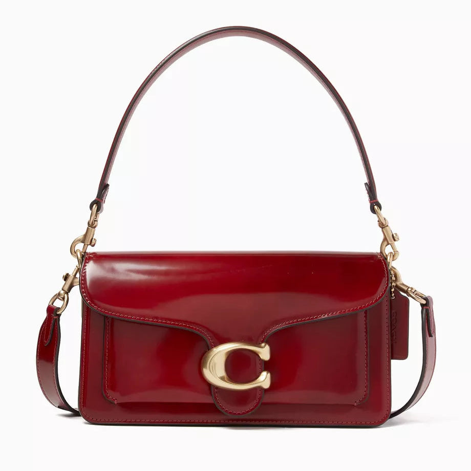 Coach Tabby 26 Patent Leather Bag | Red