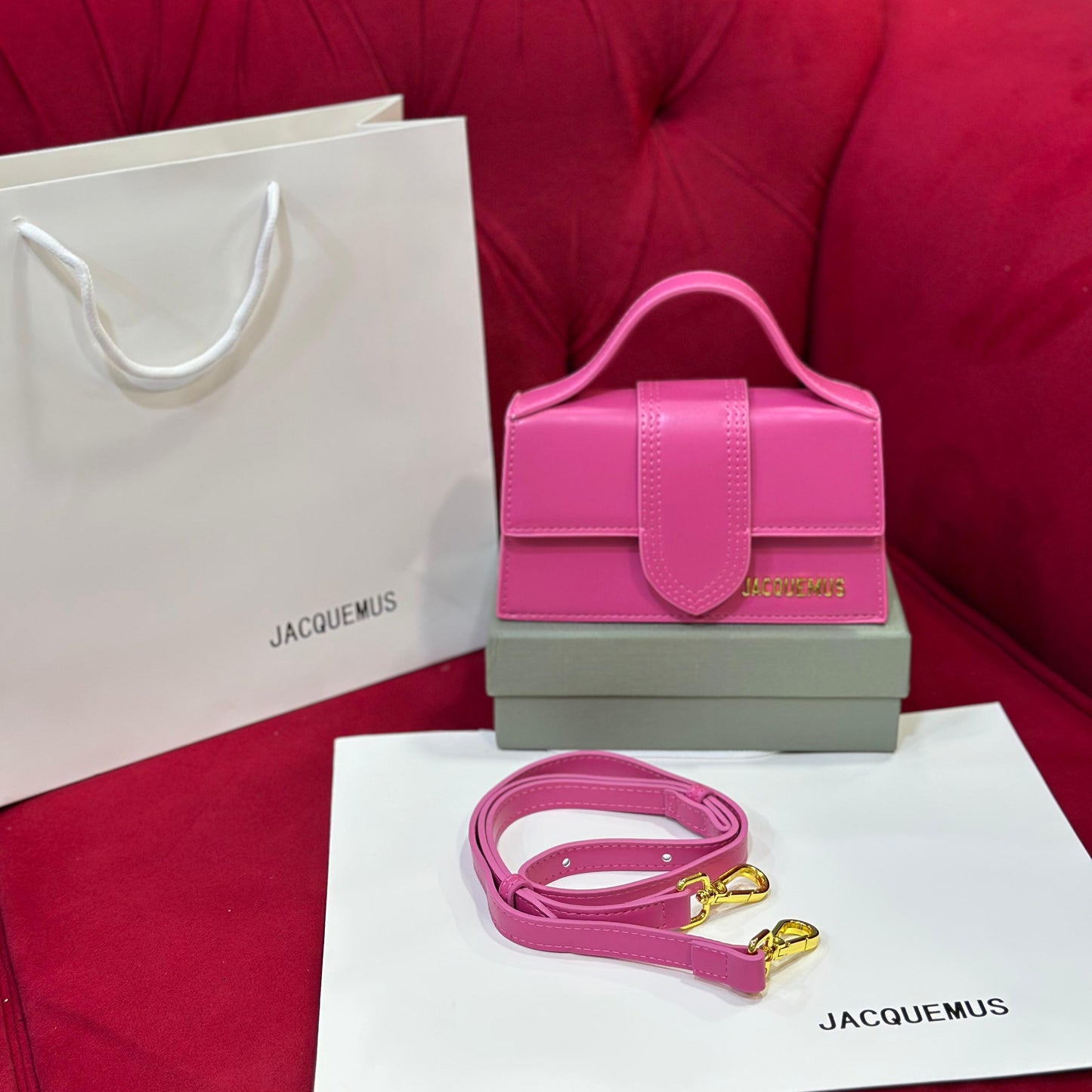 Jacquemus Bambino Bag | Pink