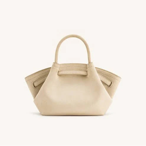 Jw Pei Hana Mini Faux Suede Tote Bag | Off White