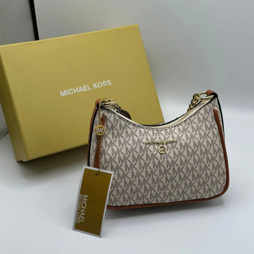 Michael Kors Small Pouch Tote | White
