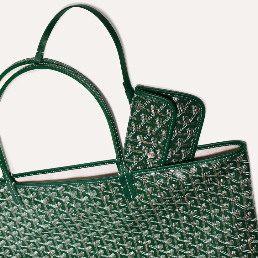 Goyard Tote Bag with Pouch | Green