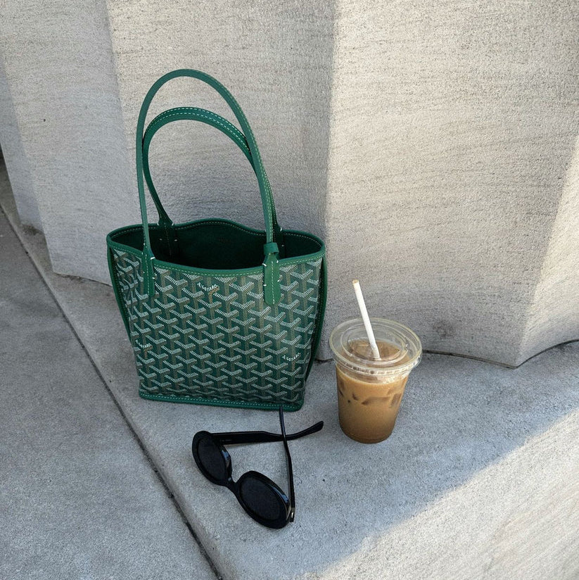 Goyard Mini Tote with Pouch | Green