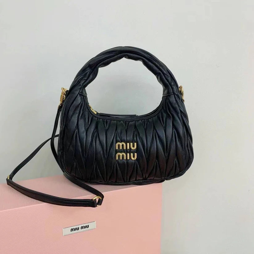 Miu Miu Hobo Bag | Black