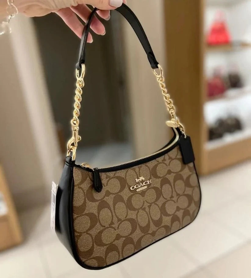 Coach Teri Shoulder Bag | Black Signature