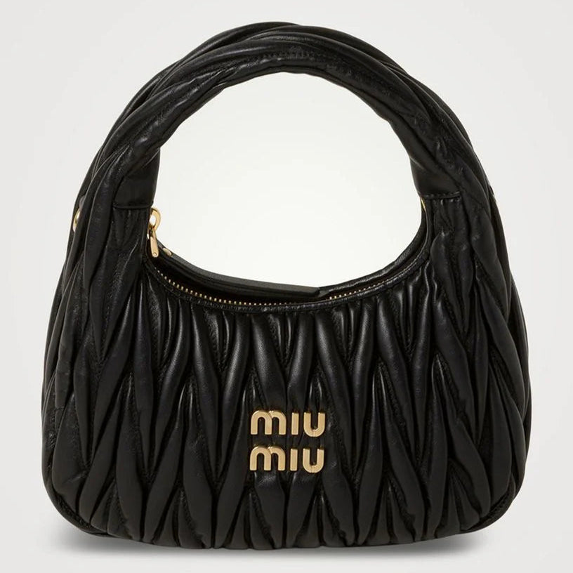 Miu Miu Hobo Bag | Black