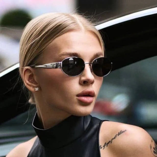 Imported Celine Sunglasses | Silver Frame