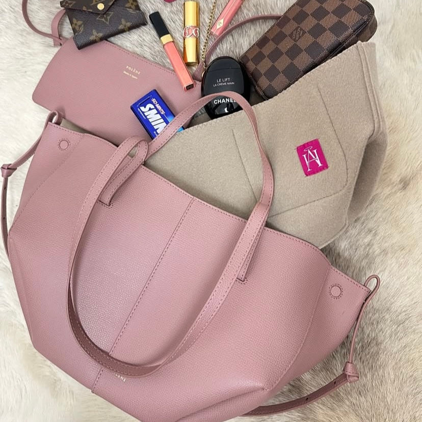 Polene Cyme Large Tote Bag | Lilac