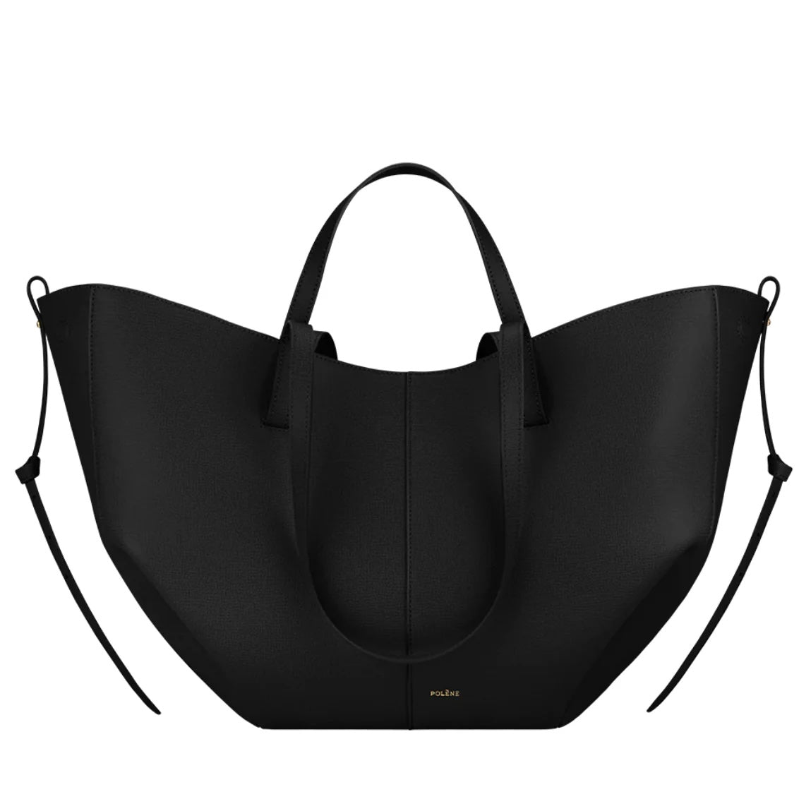 Polene Cyme Large Tote Bag | Black