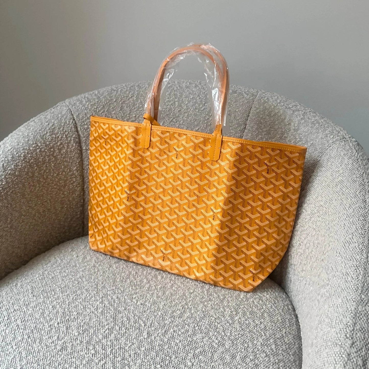 Goyard Tote Bag with Pouch | Yellow