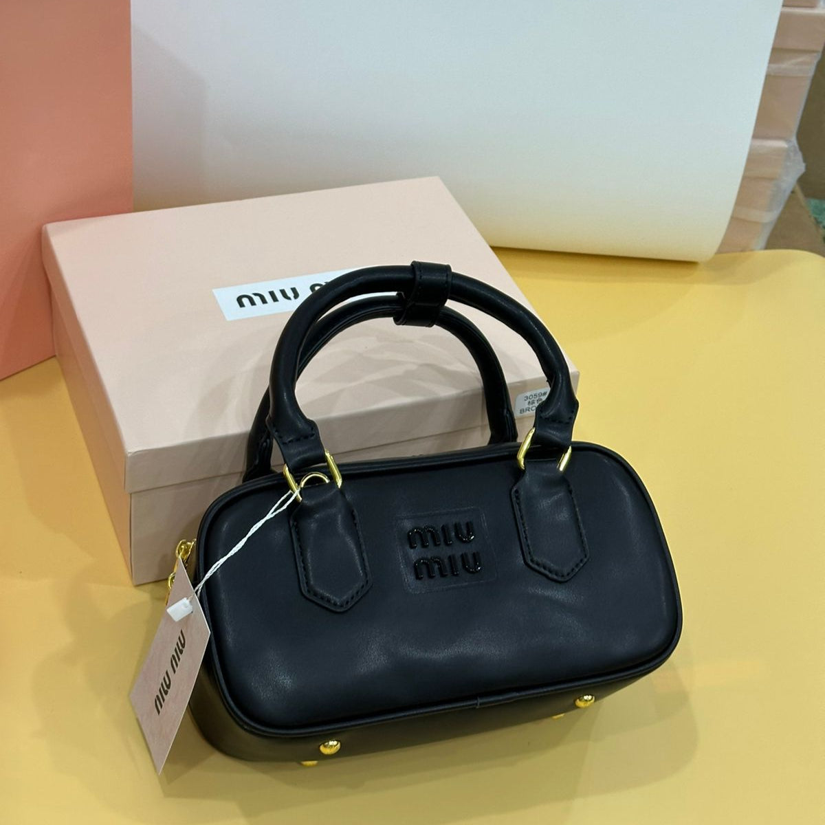Miu Miu Arcadie Bag | Black