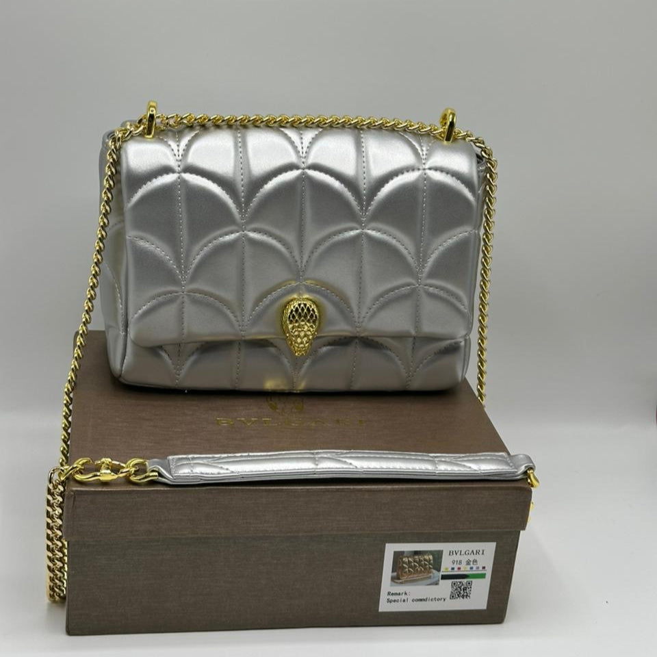 Bvlgari Shoulder Bag | Silver