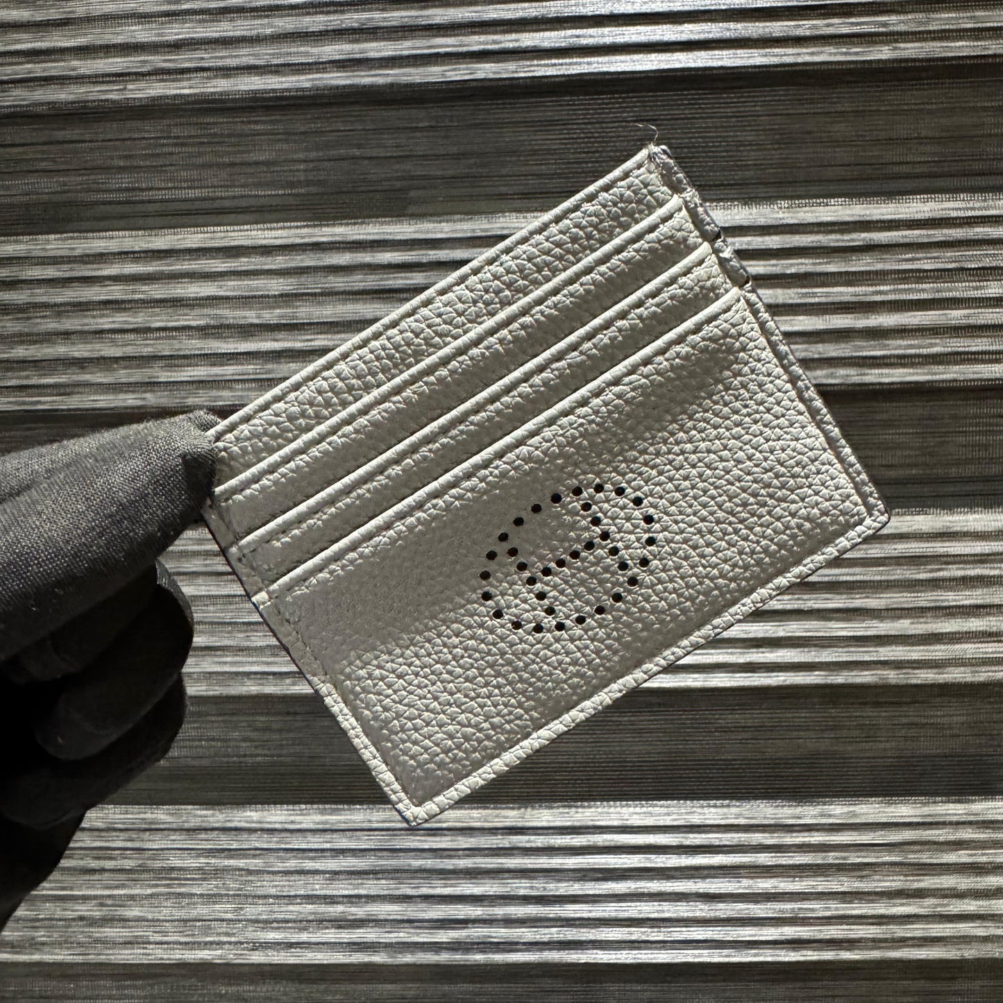 Hermes Card Holder | White
