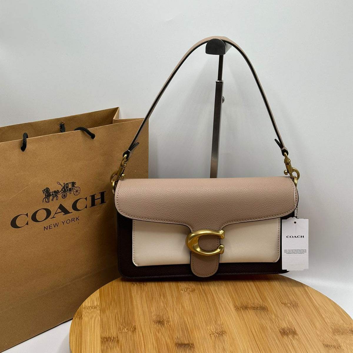 Coach Tabby 26' Shoulder Bag | Colorblock Multi