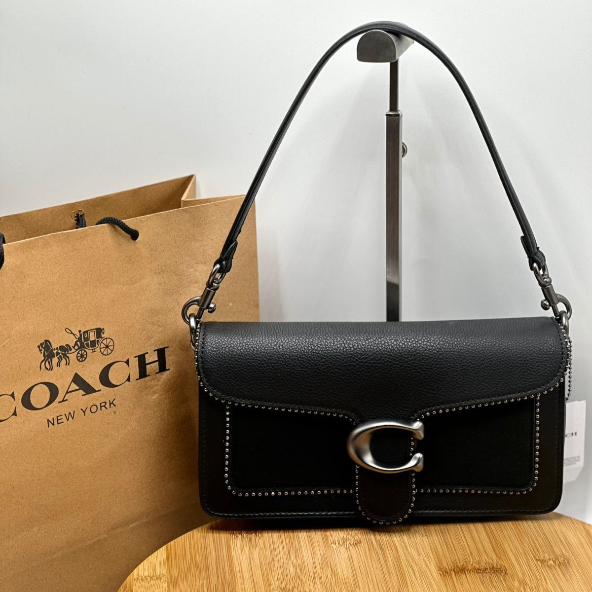 Coach Tabby 26' Shoulder Bag | Black