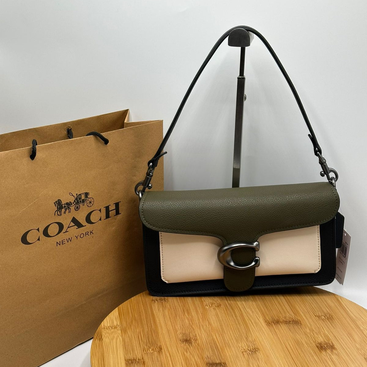 Coach Tabby 26' Shoulder Bag | Colorblock Multi