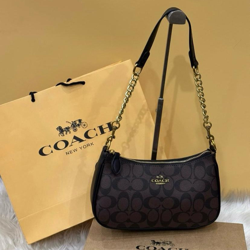 Coach Teri Shoulder Bag | Black Signature
