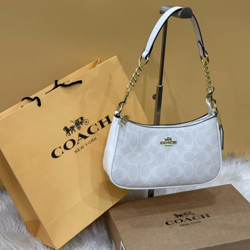 Coach Teri Shoulder Bag | White