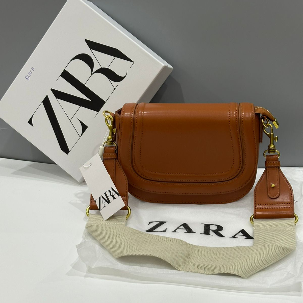 Zara City Bag | Brown