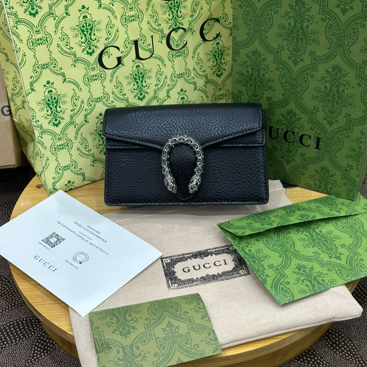 Gucci Dionysus Mini Bag | Black