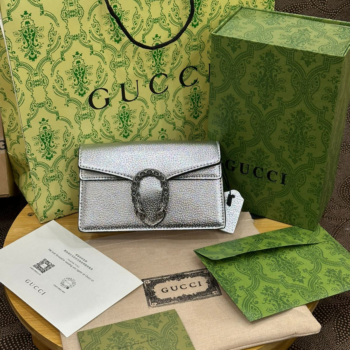 Gucci Dionysus Mini Bag | Silver