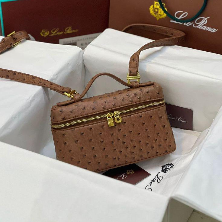 Loro Piana Dotted Bag | Burnt Tan