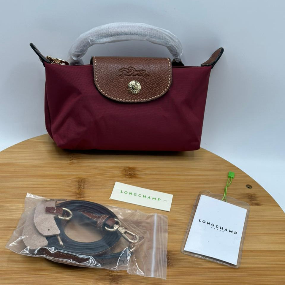 Long Champ Mini | Burgundy