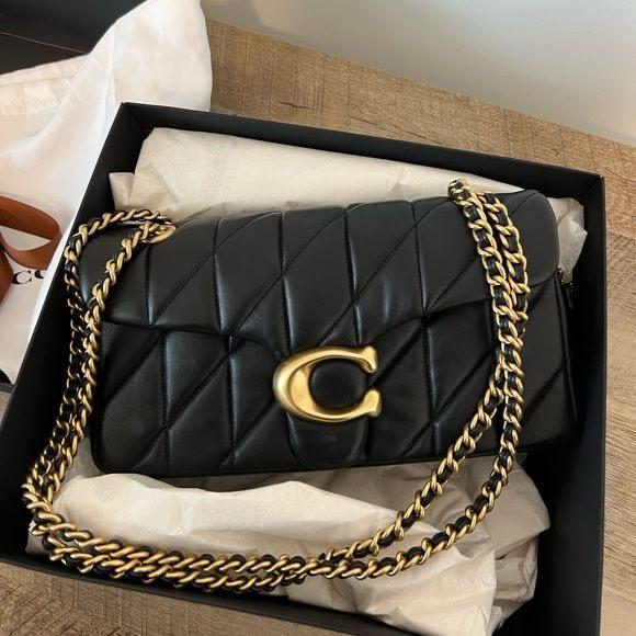 Coach Quilted Pillow Tabby Bag | Black