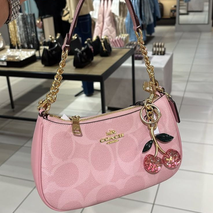 Coach Teri Shoulder Bag High Quality | Powder Pink