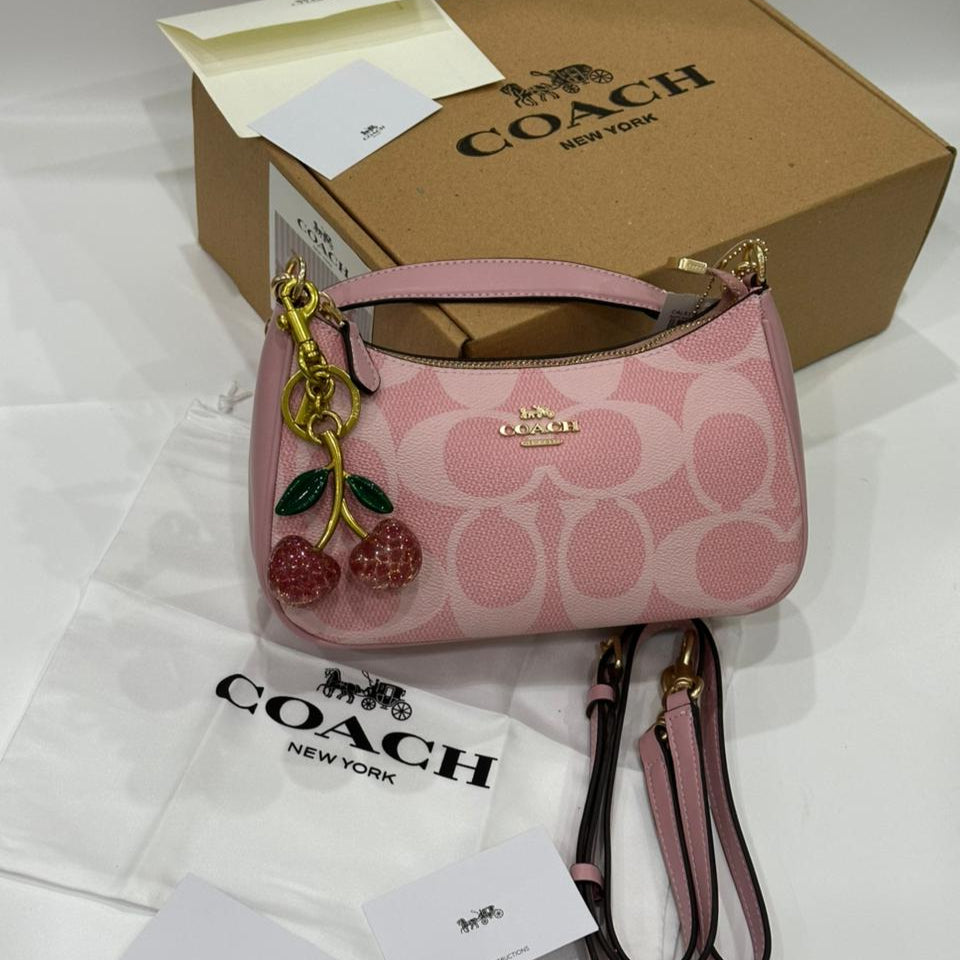 Coach Teri Shoulder Bag High Quality | Powder Pink