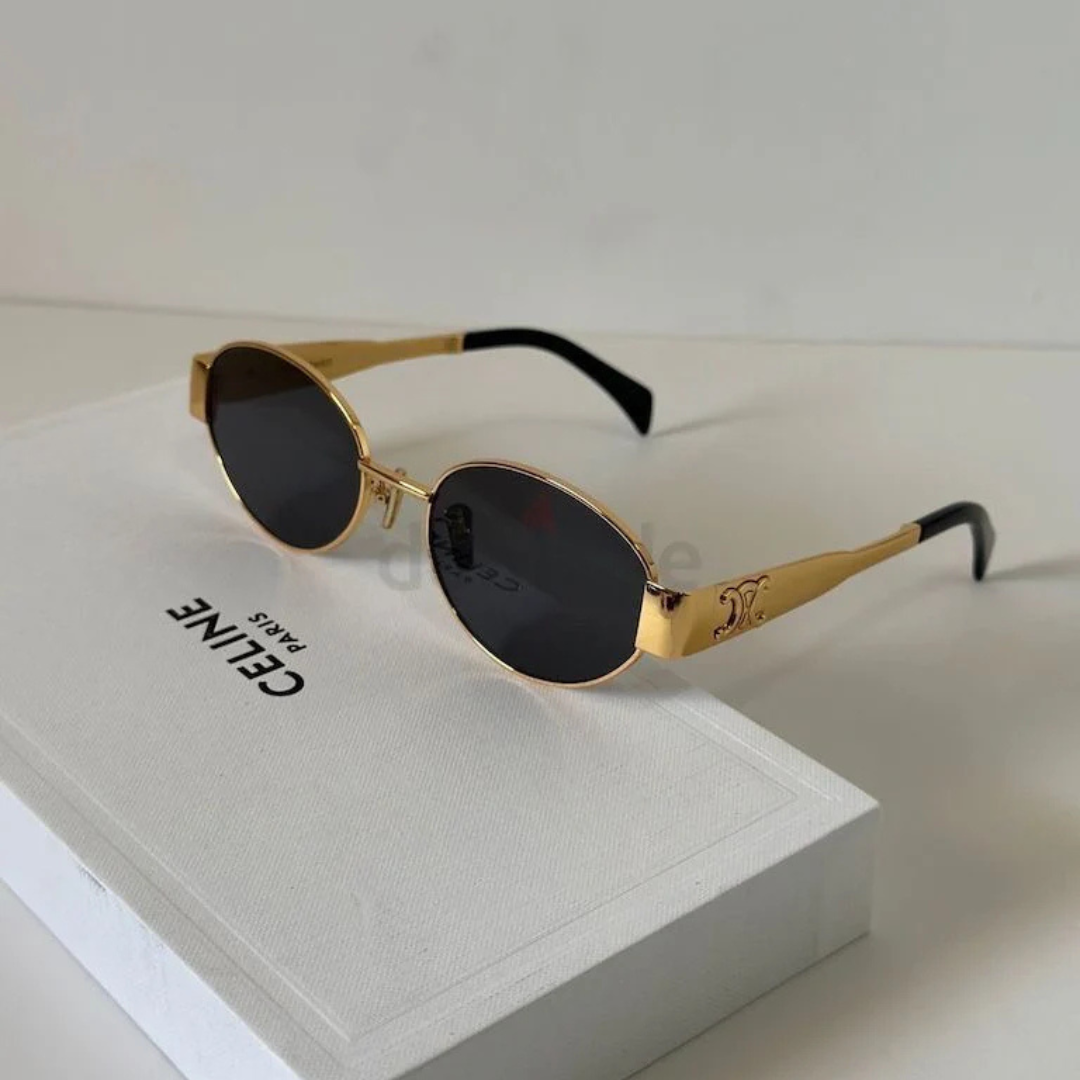 Imported Celine Sunglasses | Gold Frame
