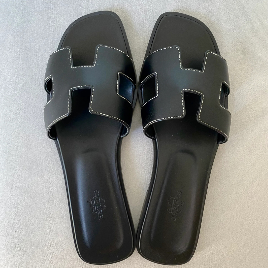 Hermes Flats High Quality | Black