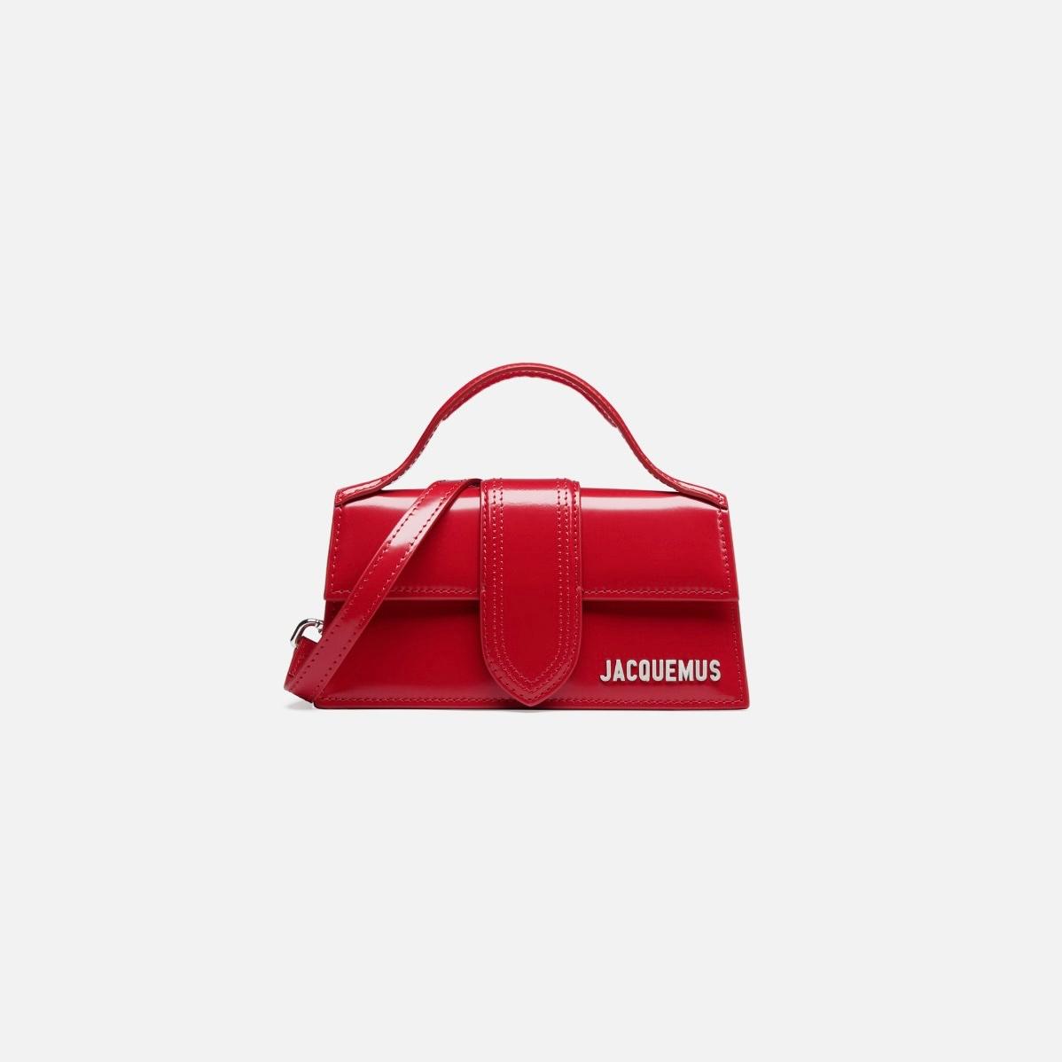 Jacquemus Bambino Bag | Dark Red