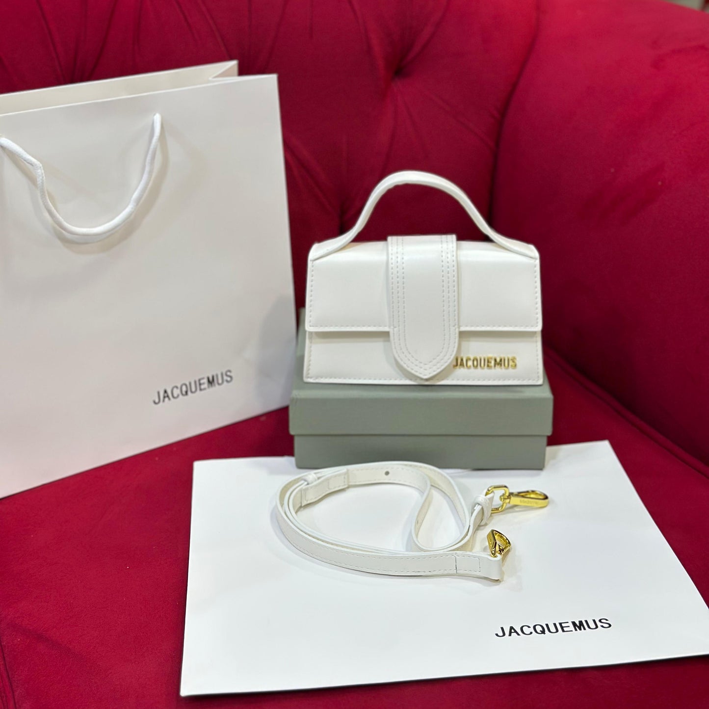 Jacquemus Bambino Bag | White