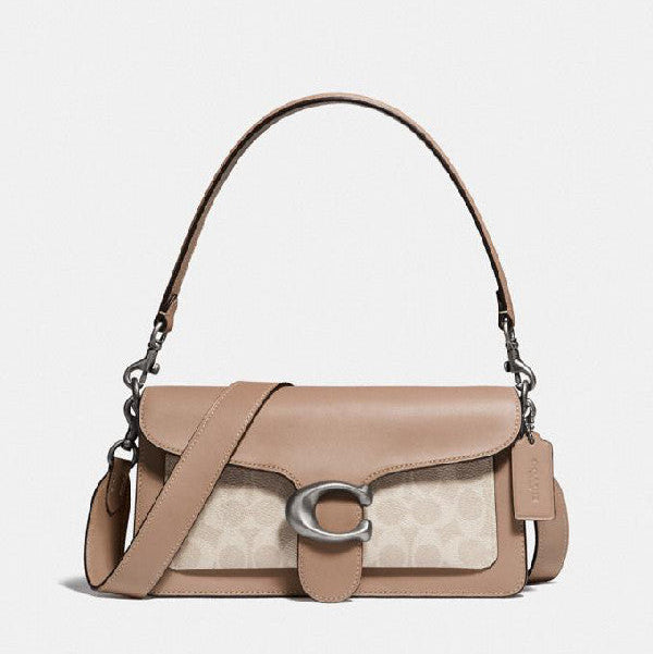 Coach Tabby 26' Shoulder Bag | Sand Taupe