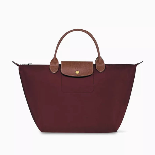 Long Champ Le Pliage Medium | Burgundy