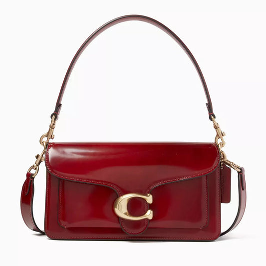 Coach Tabby 26 Patent Leather Bag | Red