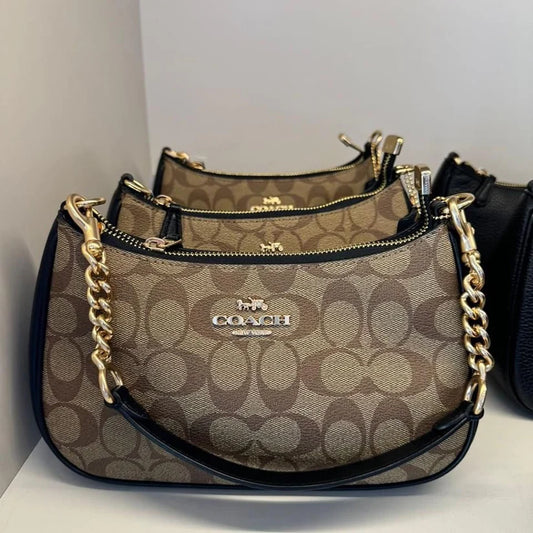 Coach Teri Shoulder Bag | Black Signature