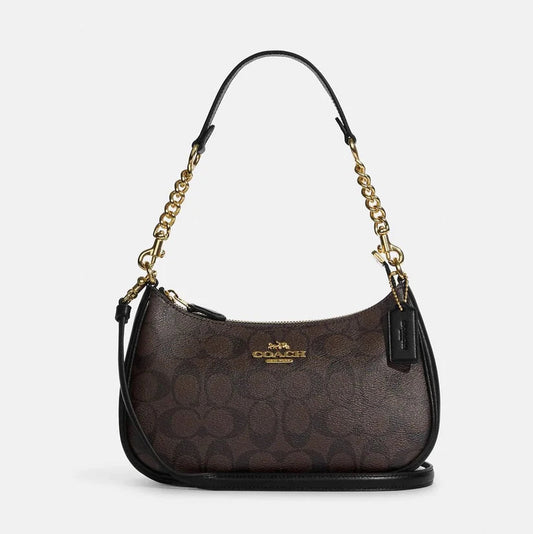 Coach Teri Shoulder Bag | Black Signature
