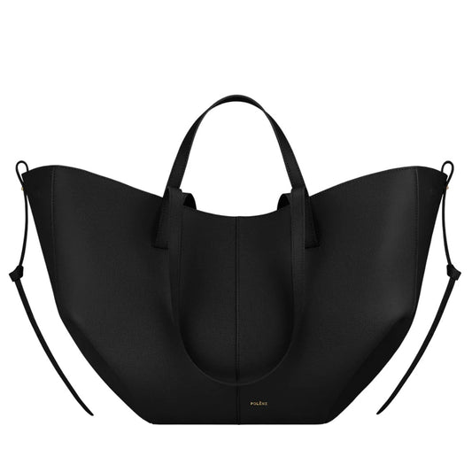 Polene Cyme Large Tote Bag | Black