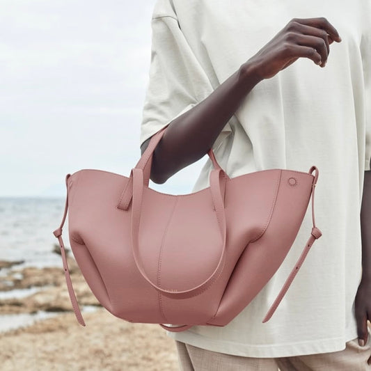 Polene Cyme Large Tote Bag | Lilac