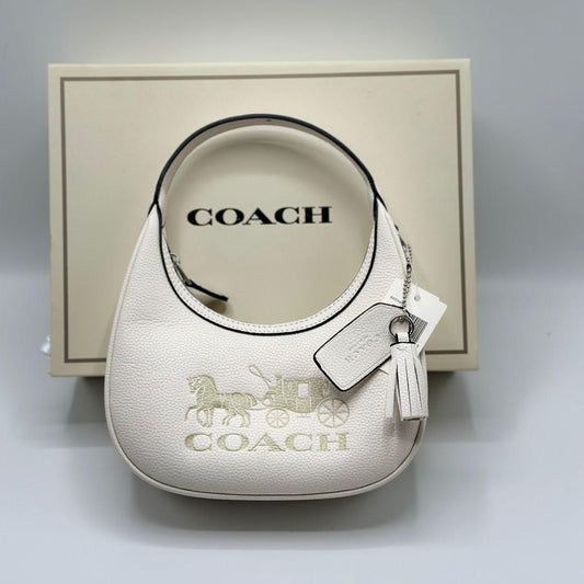 Coach Kleo Hobo Bag | White