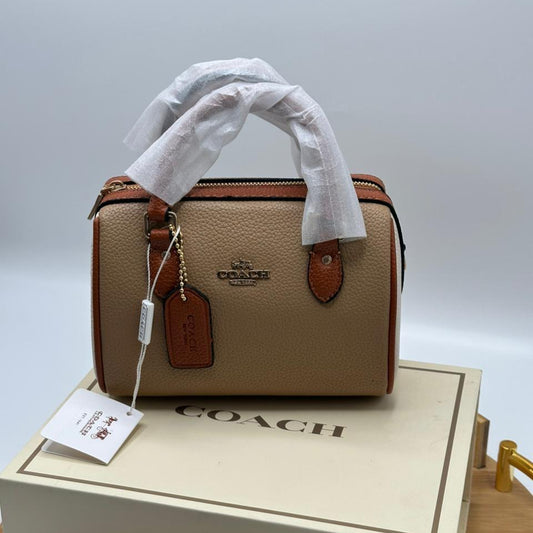 Coach Rowan Satchel Bag | Canvas