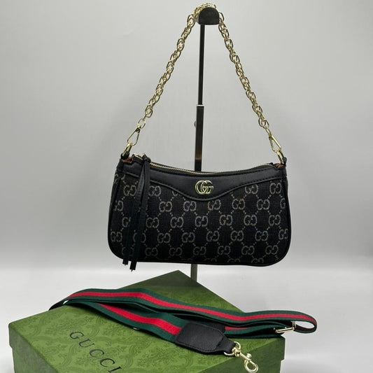 Gucci Ophidia Shoulder Bag | Black