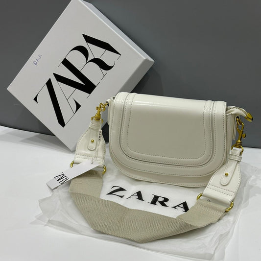 Zara City Bag | White