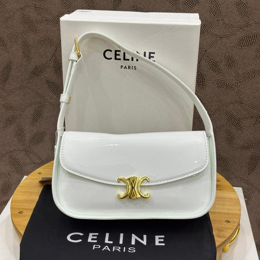 Celine Shoulder Bag | White
