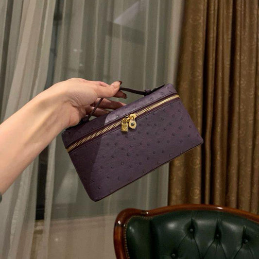 Loro Piana Dotted Bag | Purple