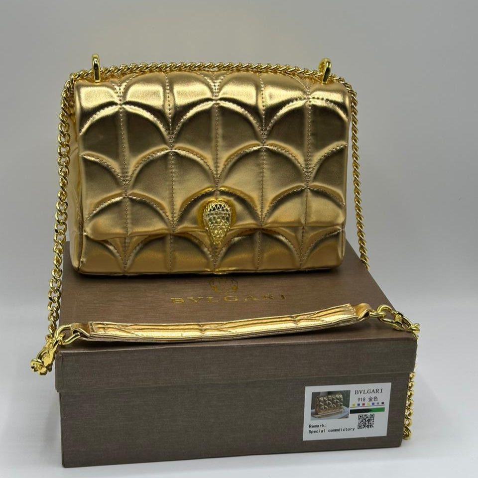 Bvlgari Shoulder Bag | Gold