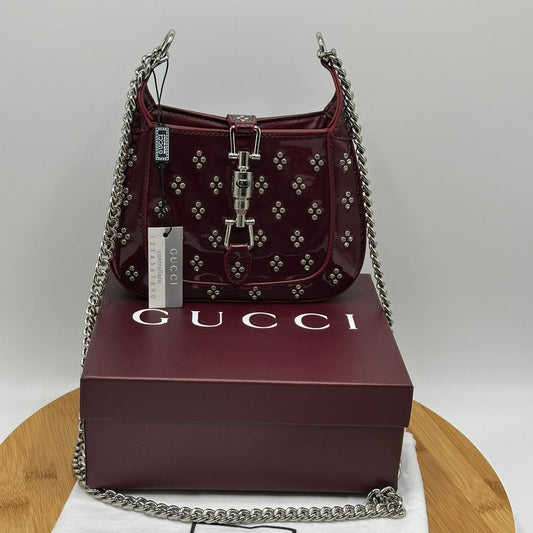 Gucci Jackie Notte Bag | Wine Red